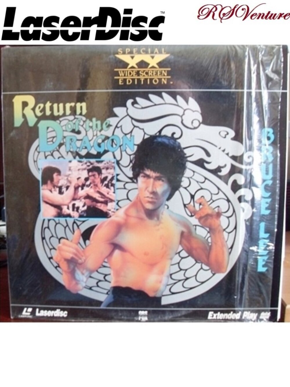 LaserDisc Film "RETURN OF THE DRAGON"
